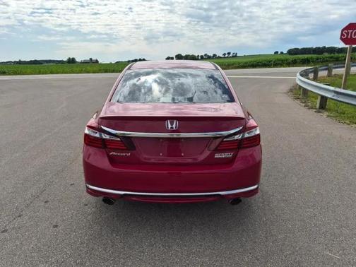 Red 2017 Honda Accord Sport SE