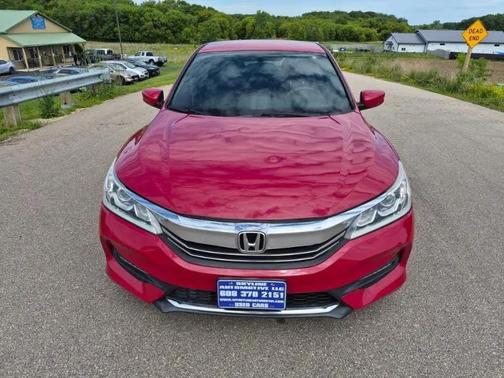 Red 2017 Honda Accord Sport SE