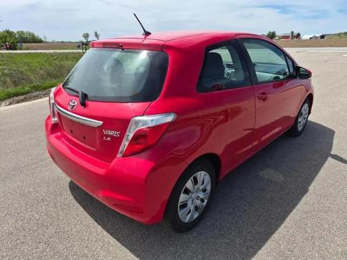 Absolutely Red 2012 Toyota Yaris LE