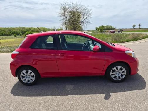Absolutely Red 2012 Toyota Yaris LE