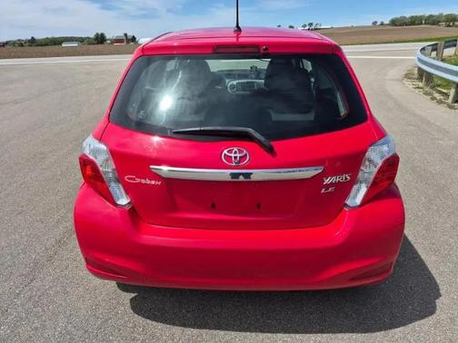 Absolutely Red 2012 Toyota Yaris LE