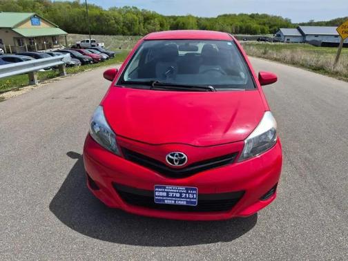 Absolutely Red 2012 Toyota Yaris LE