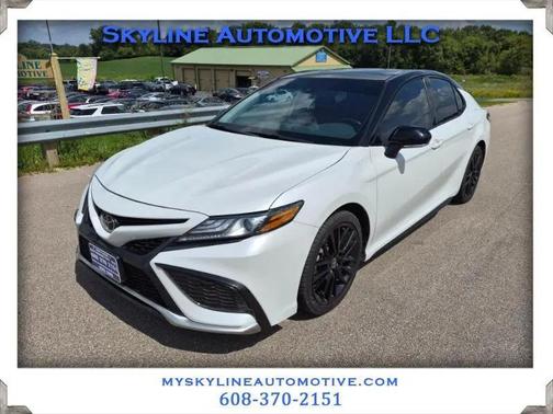 Pearl White 2023 Toyota Camry XSE