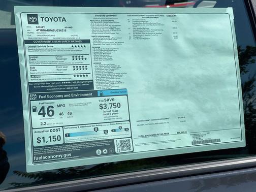 2025 Toyota Camry SE