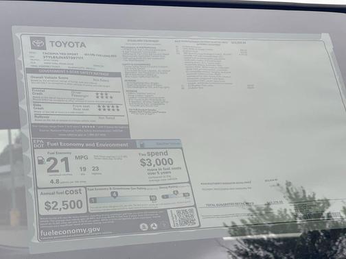 2025 Toyota Tacoma TRD Sport