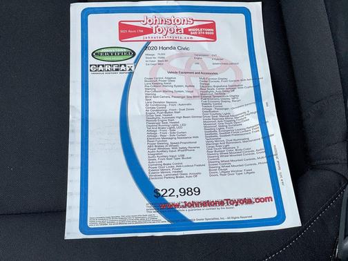 Rallye Red 2020 Honda Civic EX