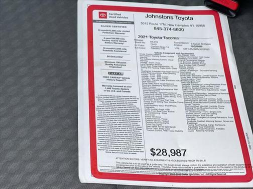 2021 Toyota Tacoma SR5