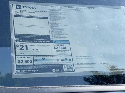2025 Toyota 4Runner TRD Off Road Premium