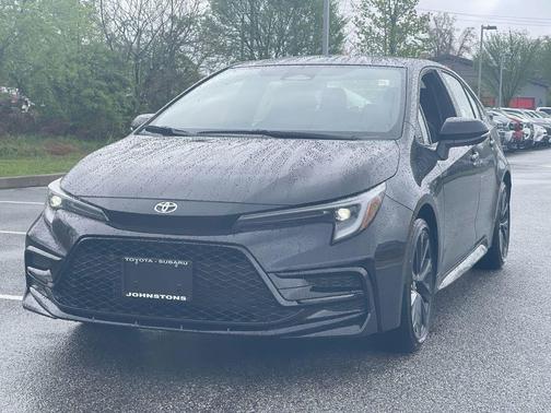 Midnight Black Metallic 2026 Toyota Corolla SE