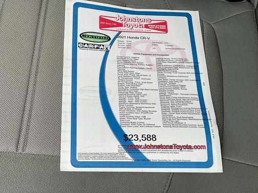 2021 Honda CR-V AWD EX