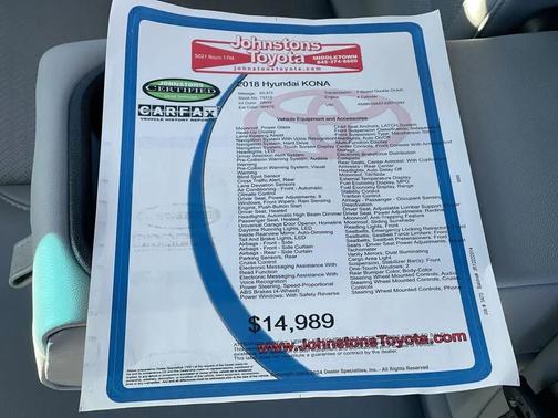 2018 Hyundai KONA Ultimate