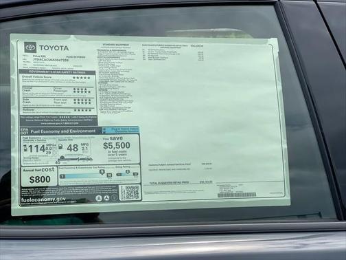 2025 Toyota Prius L