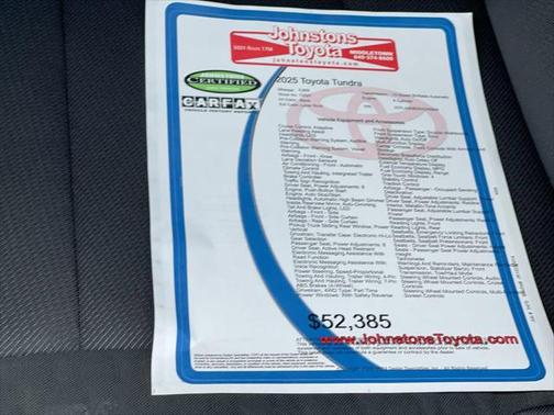 2025 Toyota Tundra SR5