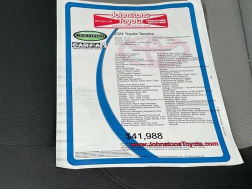 2024 Toyota Tacoma TRD Off Road