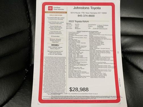 2022 Toyota RAV4 XLE