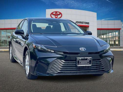 Midnight Black Metallic 2025 Toyota Camry LE