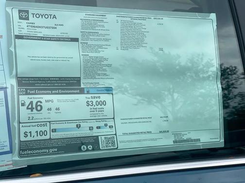 2026 Toyota Camry XLE