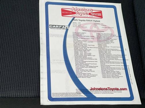 2025 Toyota RAV4 Hybrid LE