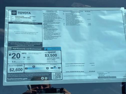 2025 Toyota Sequoia SR5