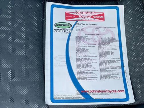 2024 Toyota Tacoma TRD Sport