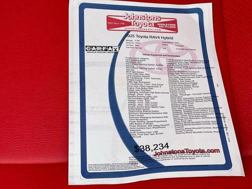 2025 Toyota RAV4 Hybrid XLE