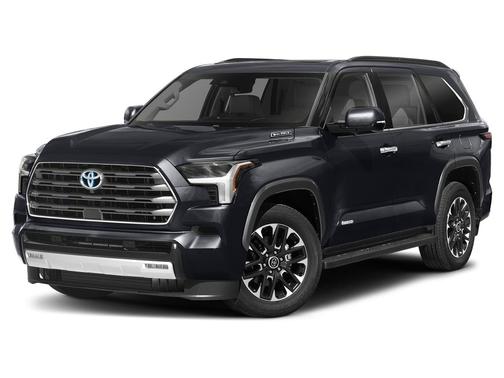 Midnight Black Metallic 2023 Toyota Sequoia Platinum