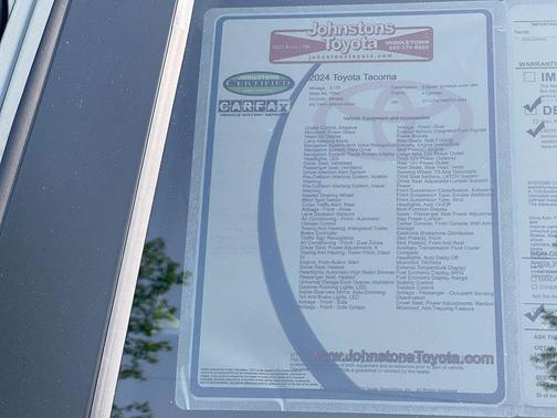 2024 Toyota Tacoma Hybrid Trailhunter