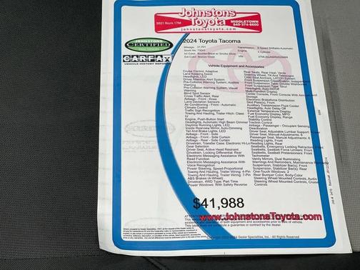 2024 Toyota Tacoma TRD Off Road