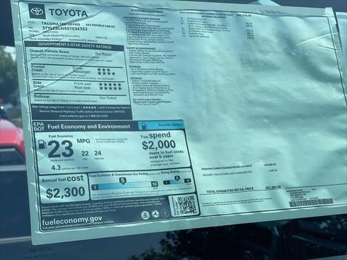 2025 Toyota Tacoma TRD Off Road