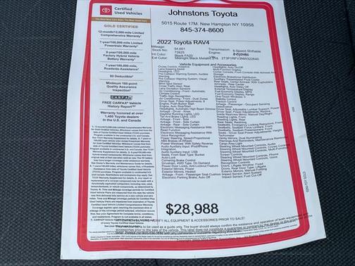 2022 Toyota RAV4 XLE