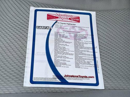 2015 Toyota Highlander LE