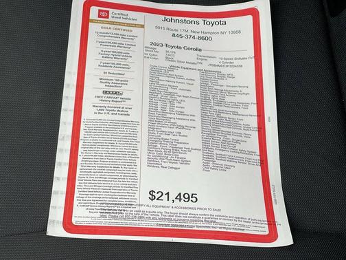 2023 Toyota Corolla LE