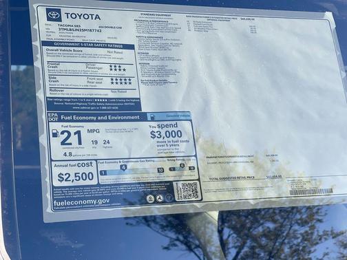 2025 Toyota Tacoma SR5