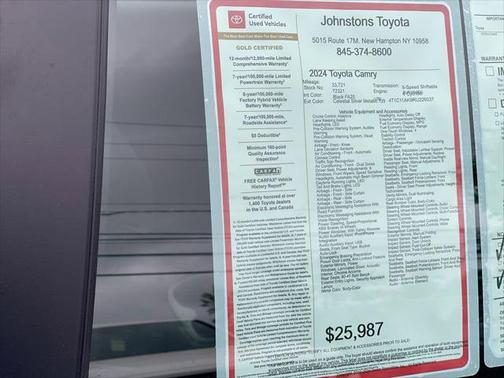 2024 Toyota Camry LE