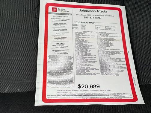 2020 Toyota RAV4 XLE