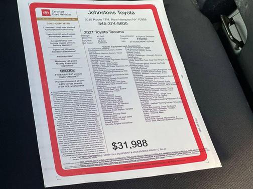 2021 Toyota Tacoma SR5