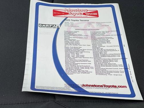 2025 Toyota Tacoma SR5
