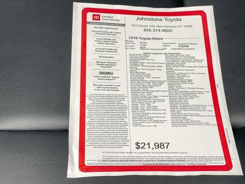 2018 Toyota RAV4 Limited