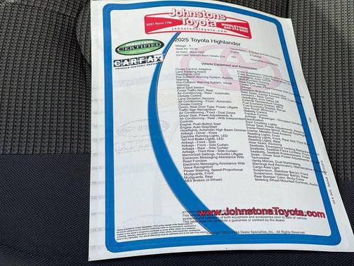 2025 Toyota Highlander LE