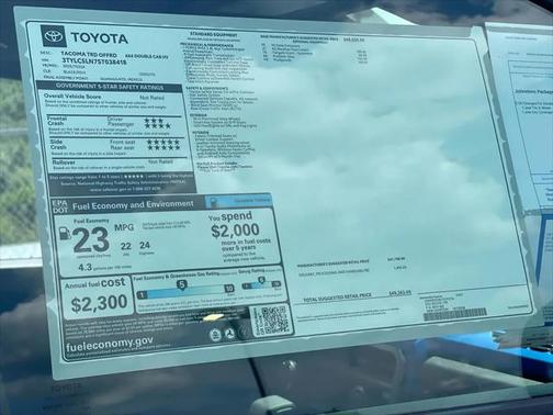 2025 Toyota Tacoma TRD Off Road