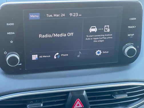 Hampton Gray 2021 Hyundai SANTA FE SE