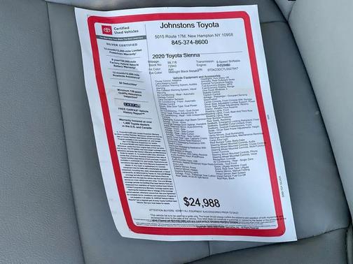2020 Toyota Sienna LE