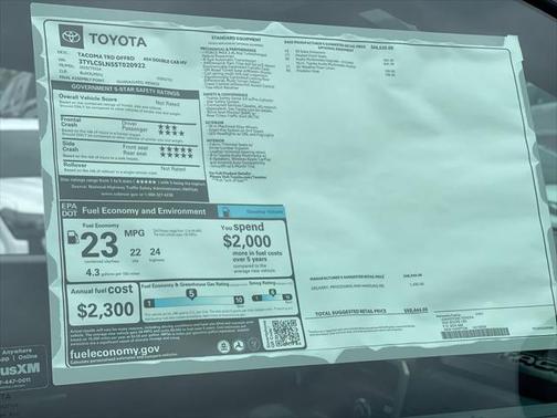2025 Toyota Tacoma TRD Off Road