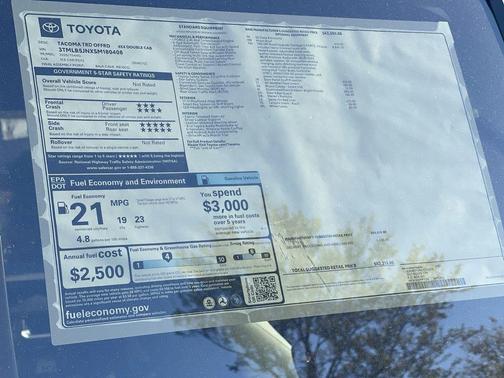 2025 Toyota Tacoma TRD Off Road