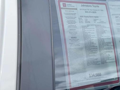 2025 Toyota RAV4 Hybrid SE