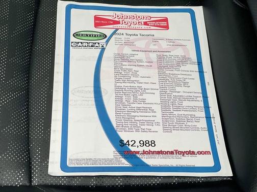 2024 Toyota Tacoma TRD Off Road