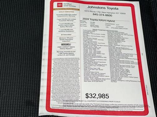 2024 Toyota RAV4 Hybrid SE