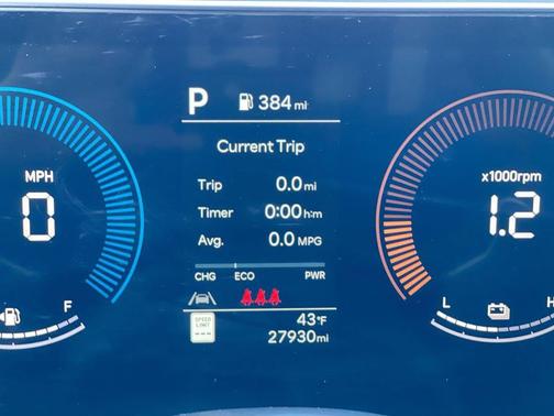 2025 Hyundai TUCSON Hybrid Blue