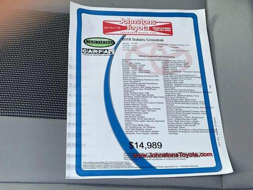 2018 Subaru Crosstrek 2.0i Premium