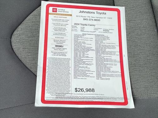 2024 Toyota Camry LE